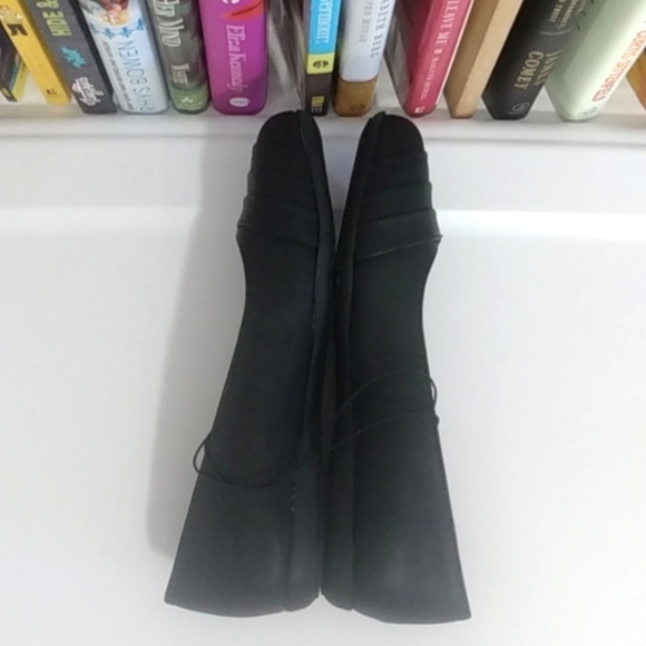 WHITE MOUNTAIN BLACK CALI BALLERINA SLIP-ON FLATS SIZE 6 NWT - Picture 6 of 10